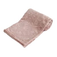 FBP300-BP-DP: Dusty Pink Flowers Embossed Wrap (Bulk Pack)